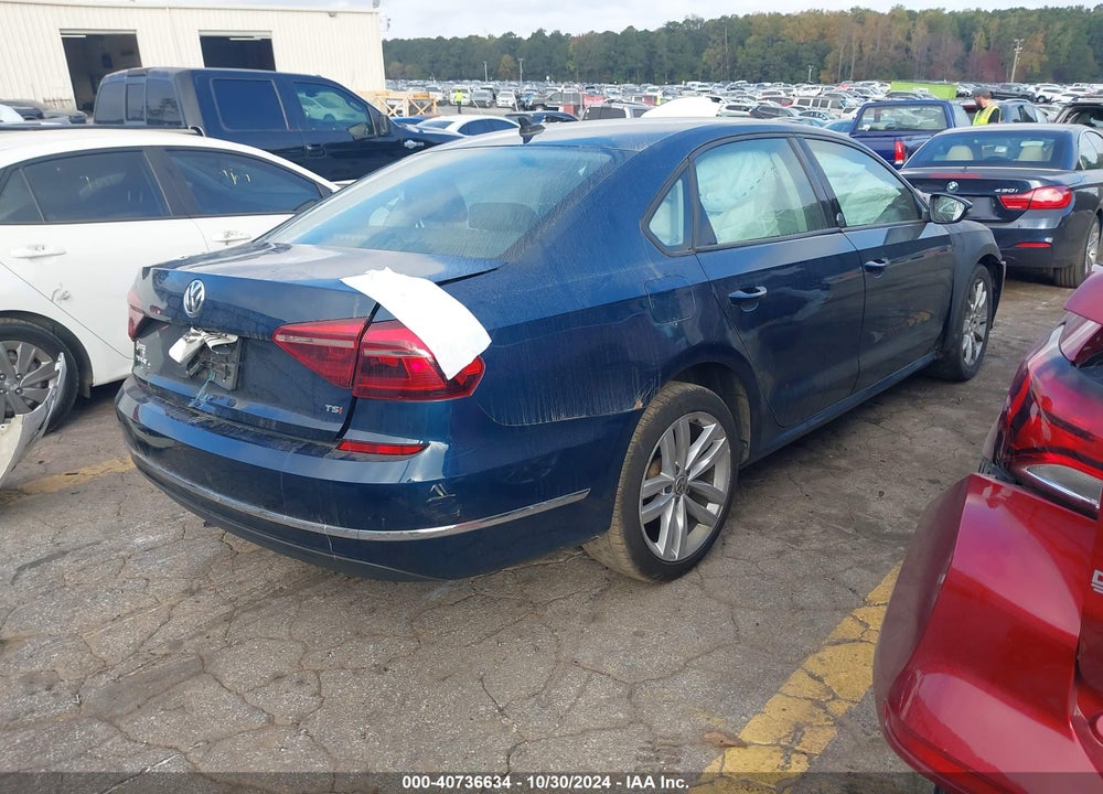 2019 VOLKSWAGEN PASSAT 2.0T WOLFSBURG EDITION VIN: 1VWLA7A39KC008978