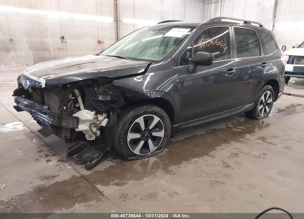 2018 SUBARU FORESTER 2.5I LIMITED VIN: JF2SJAJC7JH457946