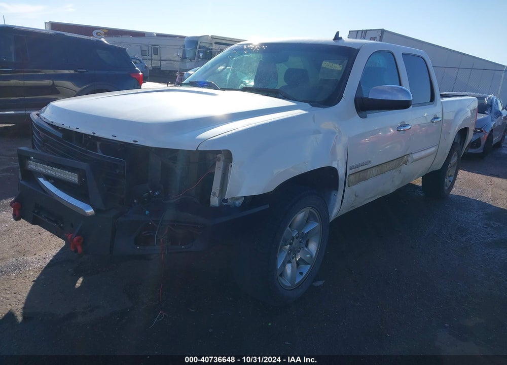 2012 GMC SIERRA 1500 SLT VIN: 3GTP2WE78CG237921