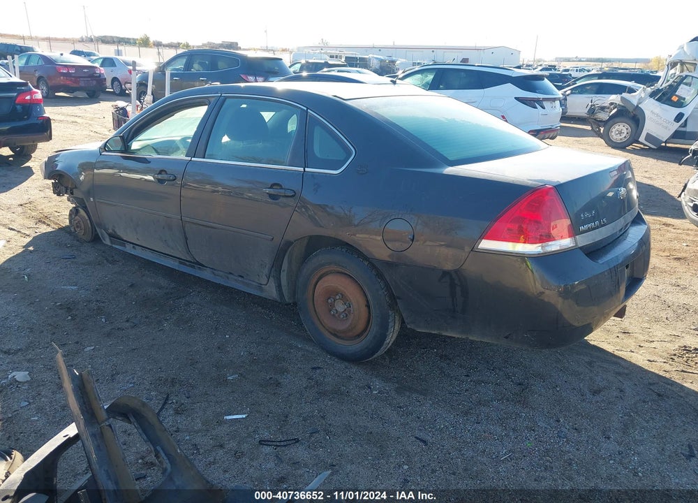 2009 CHEVROLET IMPALA LS VIN: 2G1WB57K491257357