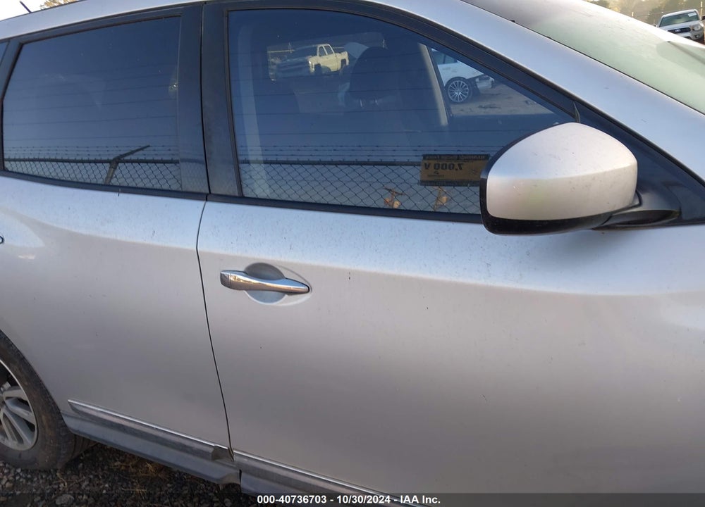 2013 NISSAN PATHFINDER S VIN: 5N1AR2MN4DC649764