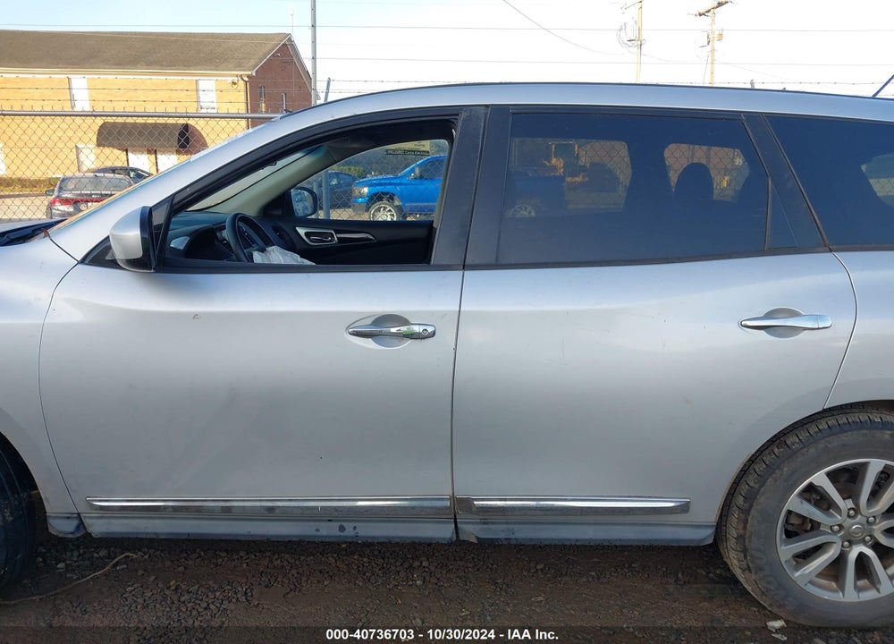 2013 NISSAN PATHFINDER S VIN: 5N1AR2MN4DC649764