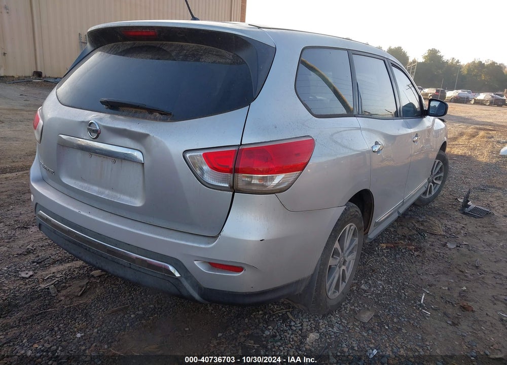 2013 NISSAN PATHFINDER S VIN: 5N1AR2MN4DC649764