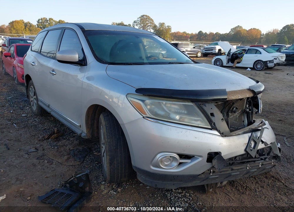2013 NISSAN PATHFINDER S VIN: 5N1AR2MN4DC649764