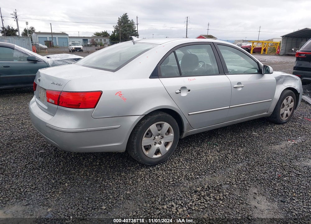 2010 HYUNDAI SONATA GLS VIN: 5NPET4AC0AH592517