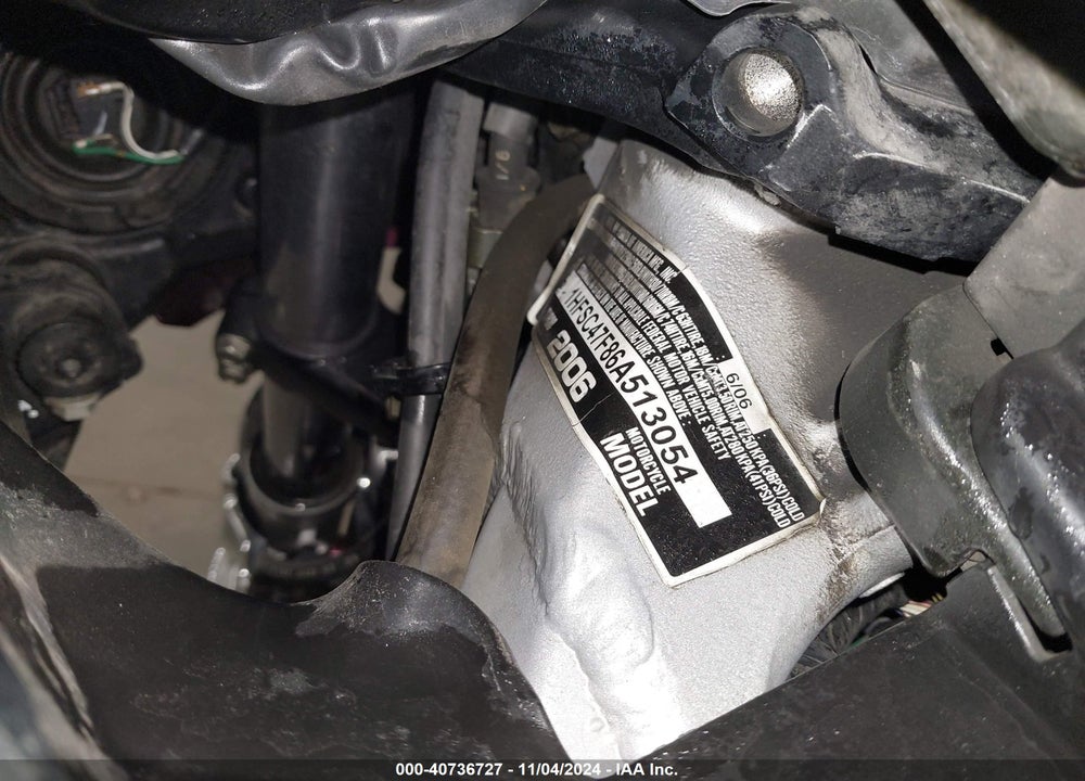 2006 HONDA GL1800 VIN: 1HFSC47F86A513054