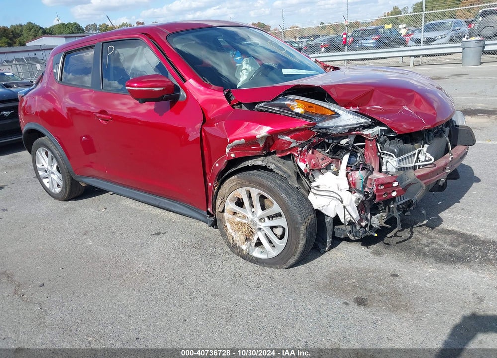 2015 NISSAN JUKE SL VIN: JN8AF5MRXFT507671