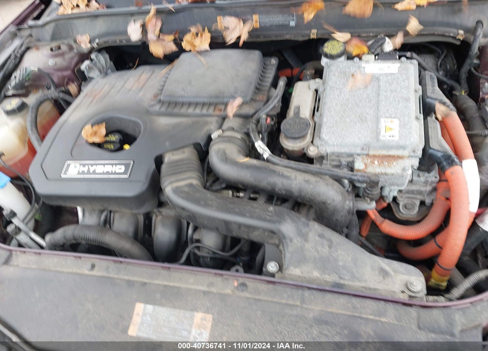 2013 FORD FUSION HYBRID SE VIN: 3FA6P0LU2DR257659