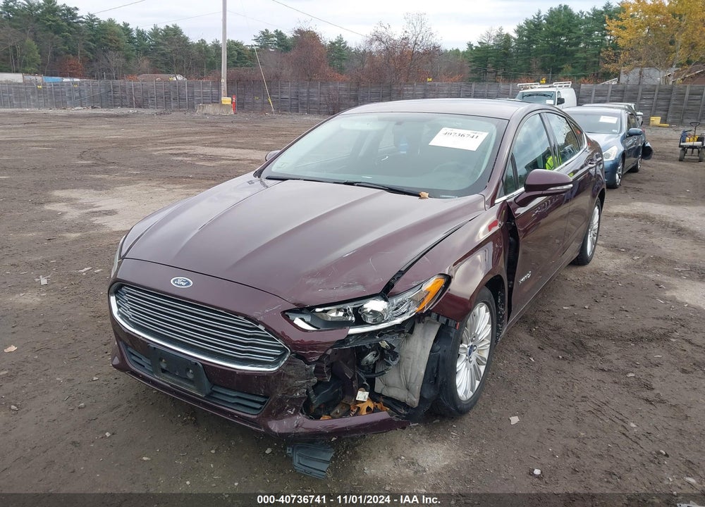 2013 FORD FUSION HYBRID SE VIN: 3FA6P0LU2DR257659