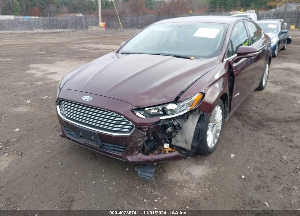 2013 FORD FUSION HYBRID SE VIN: 3FA6P0LU2DR257659