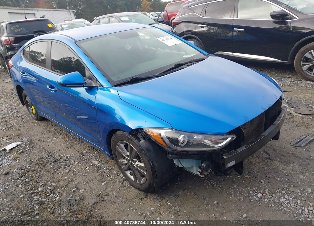 2017 HYUNDAI ELANTRA SE VIN: 5NPD84LF4HH020977