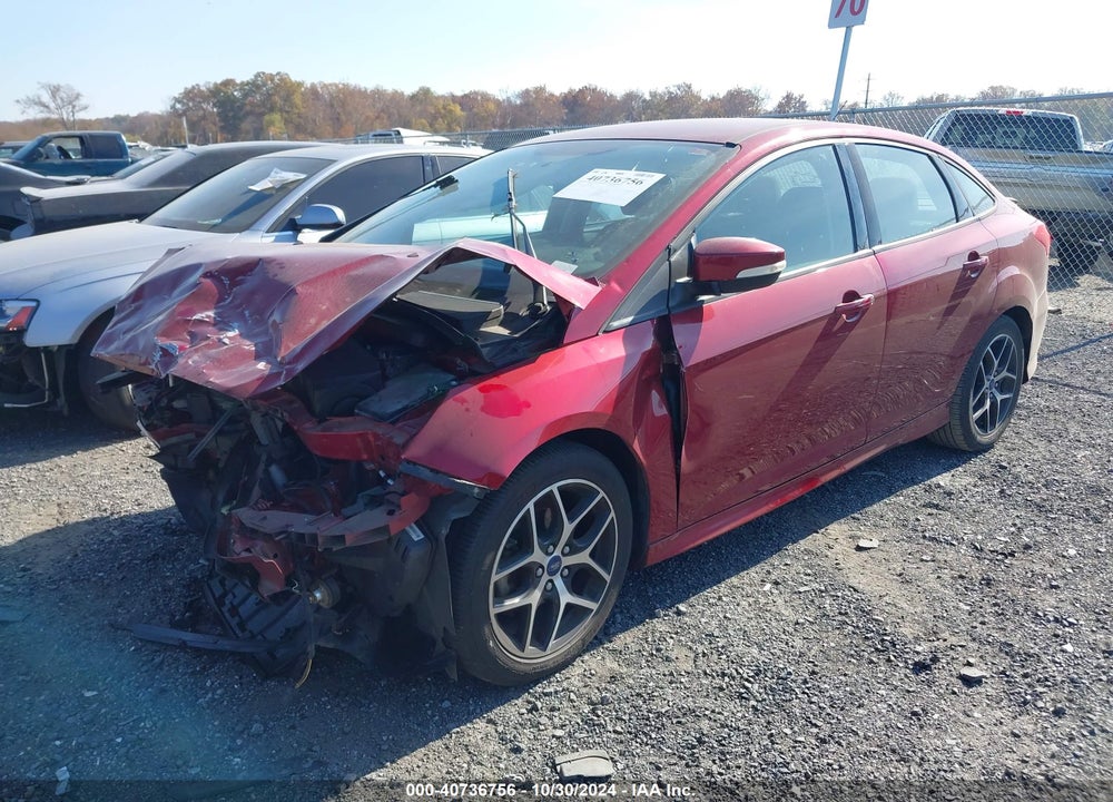 2016 FORD FOCUS SE VIN: 1FADP3F29GL287991