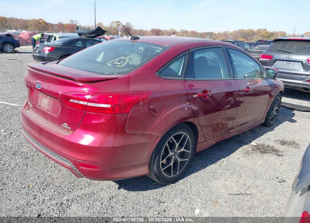 2016 FORD FOCUS SE VIN: 1FADP3F29GL287991