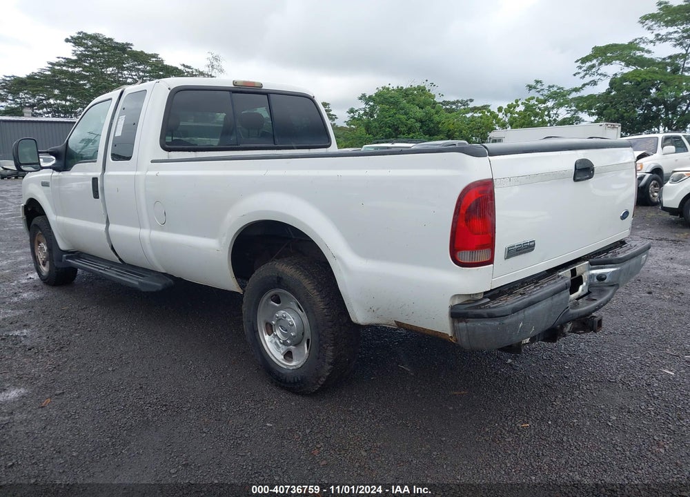 2007 FORD F-250 LARIAT/XL/XLT VIN: 1FTSX215X7EB25739