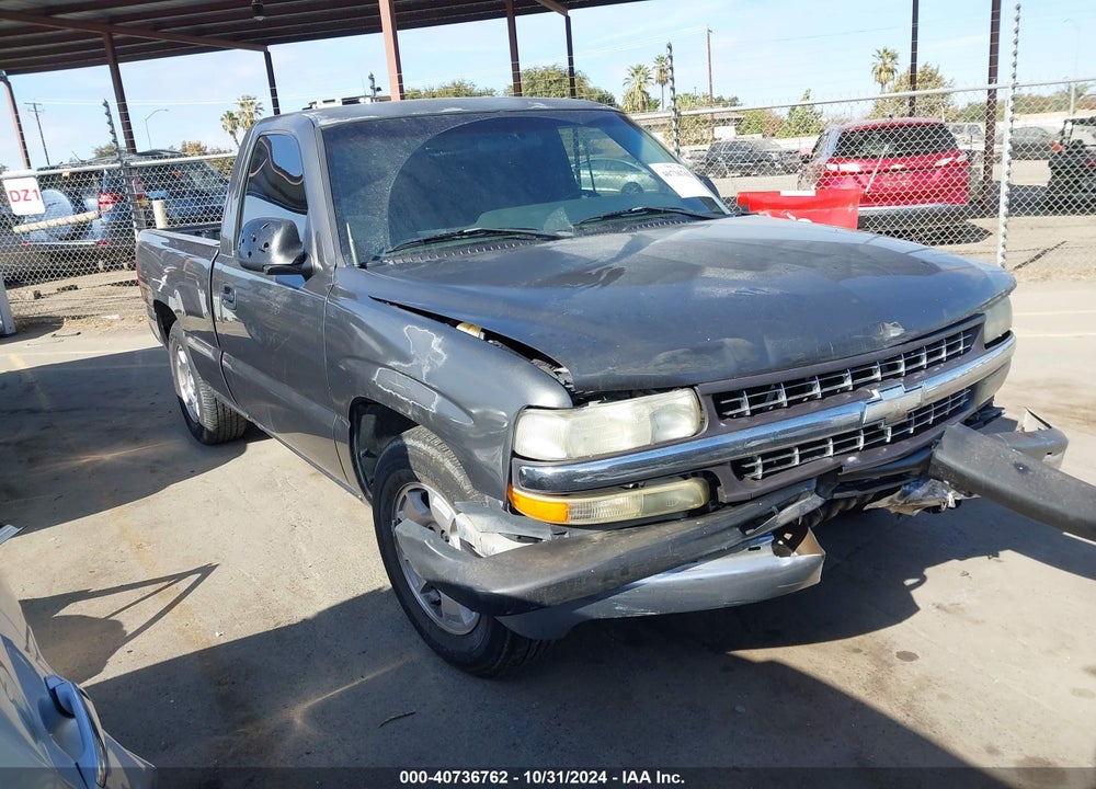 2002 CHEVROLET SILVERADO 1500 LS VIN: 1GCEC14T02Z170929