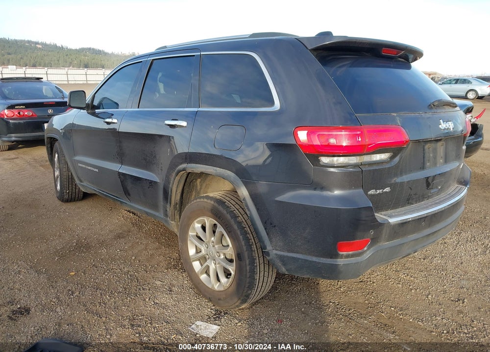 2016 JEEP GRAND CHEROKEE LIMITED VIN: 1C4RJFBG5GC370824