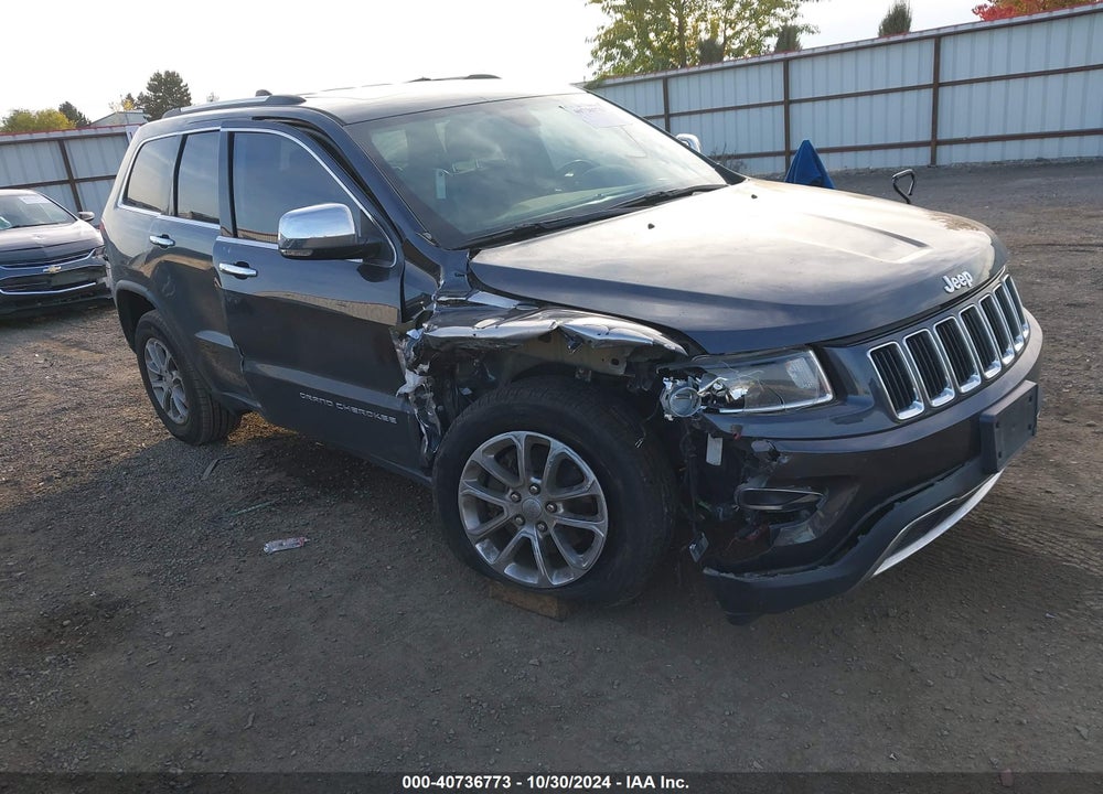 2016 JEEP GRAND CHEROKEE LIMITED VIN: 1C4RJFBG5GC370824