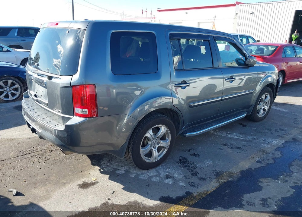 2013 HONDA PILOT EX-L VIN: 5FNYF4H59DB051366