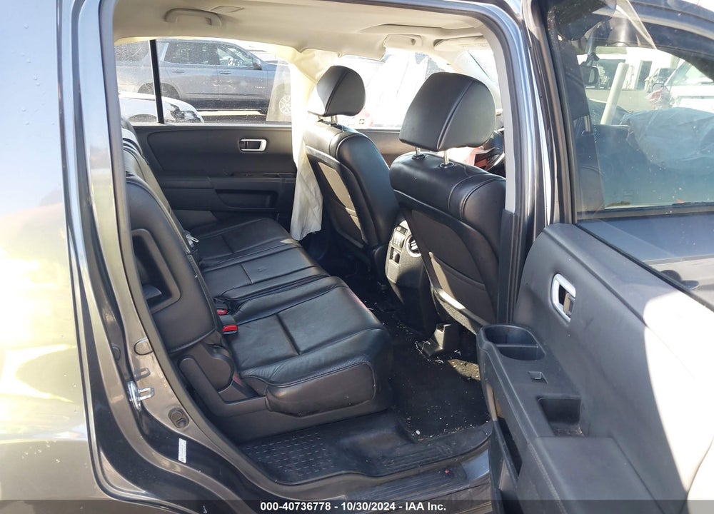 2013 HONDA PILOT EX-L VIN: 5FNYF4H59DB051366