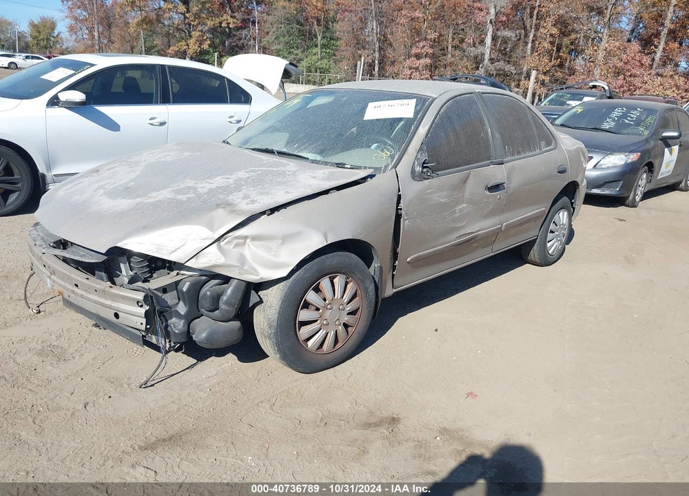 2003 CHEVROLET CAVALIER VIN: 1G1JC52FX37166105
