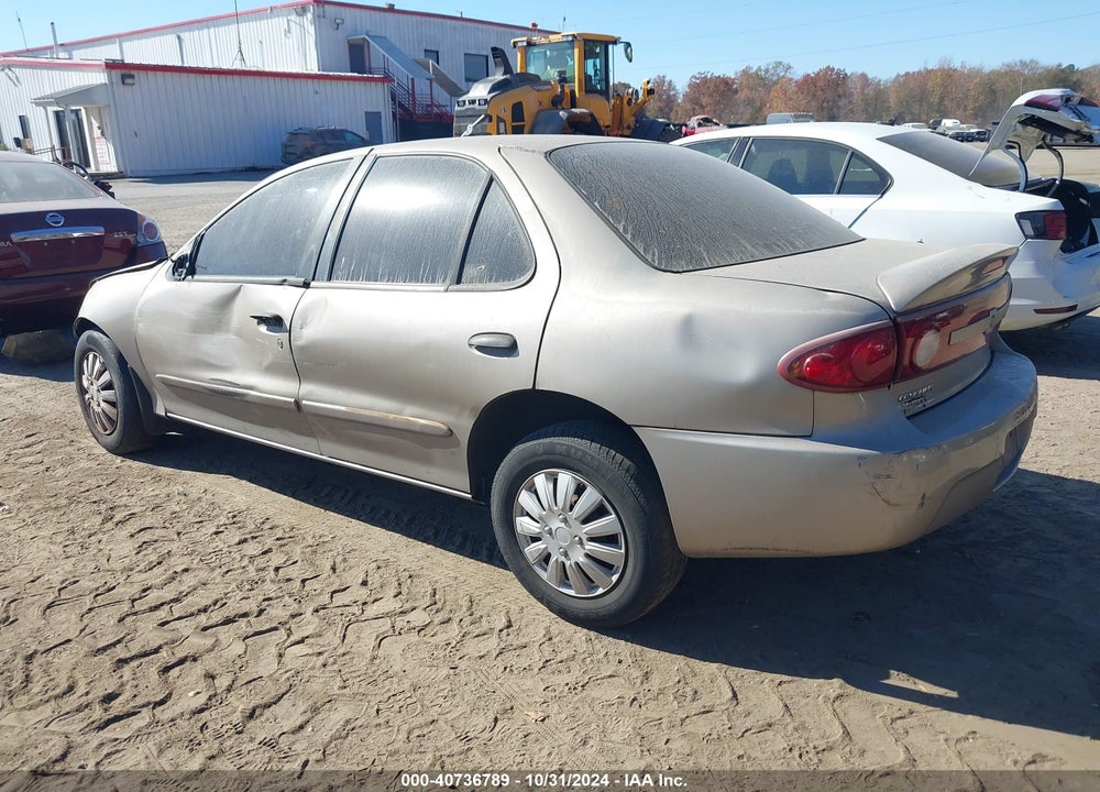 2003 CHEVROLET CAVALIER VIN: 1G1JC52FX37166105