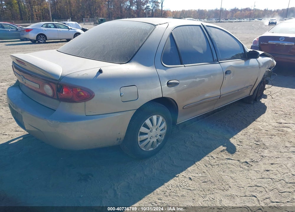 2003 CHEVROLET CAVALIER VIN: 1G1JC52FX37166105