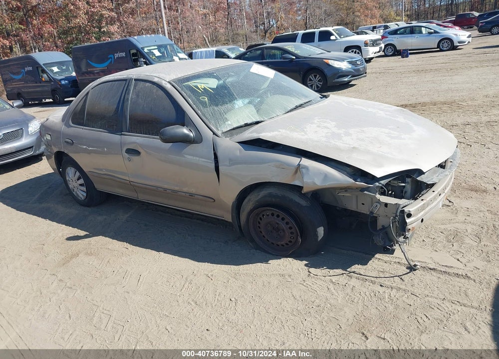 2003 CHEVROLET CAVALIER VIN: 1G1JC52FX37166105