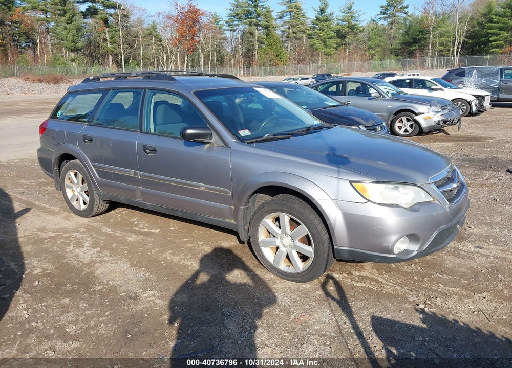 2009 SUBARU OUTBACK 2.5I VIN: 4S4BP61C696336872