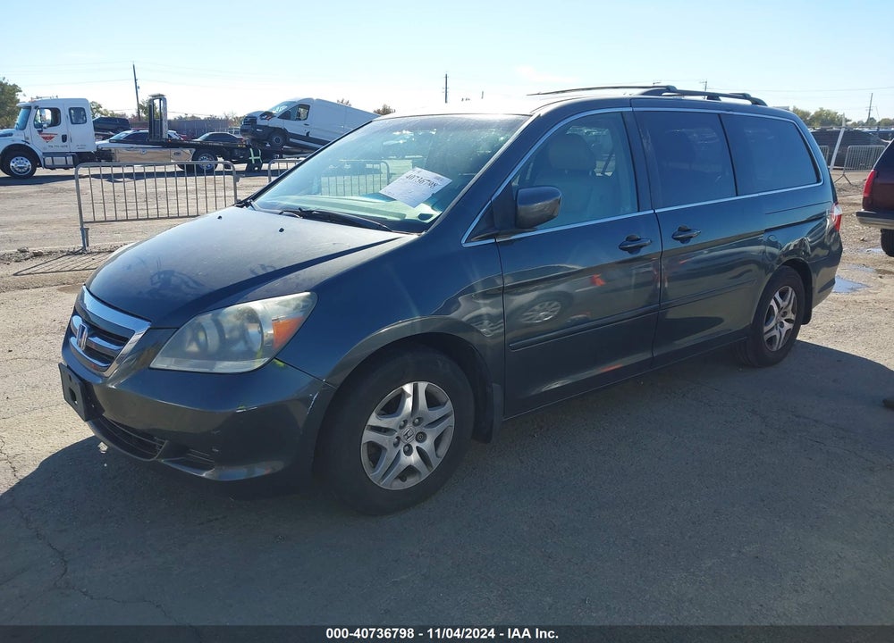 2006 HONDA ODYSSEY EX-L VIN: 5FNRL38606B042249