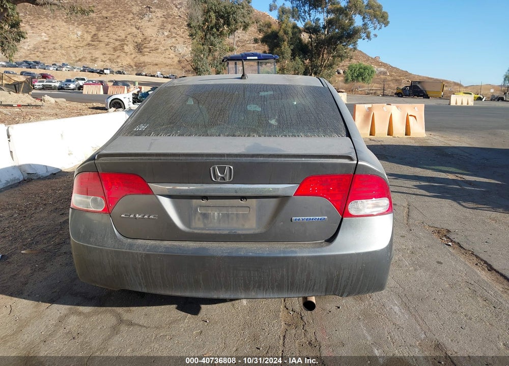 2009 HONDA CIVIC HYBRID VIN: JHMFA36249S013139