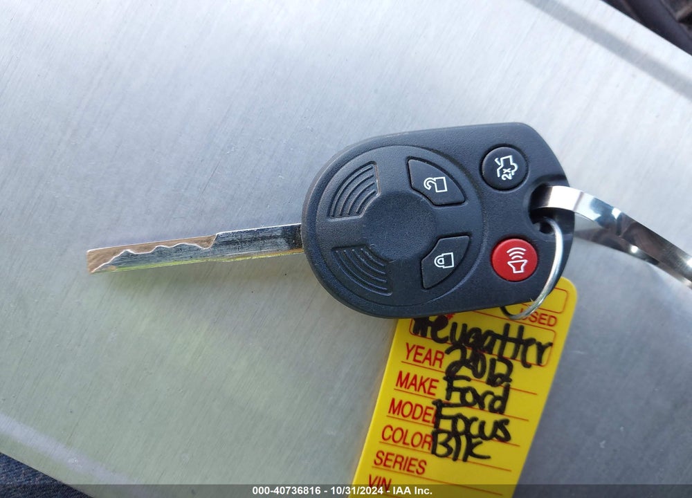 2012 FORD FOCUS SE VIN: 1FAHP3F25CL477122