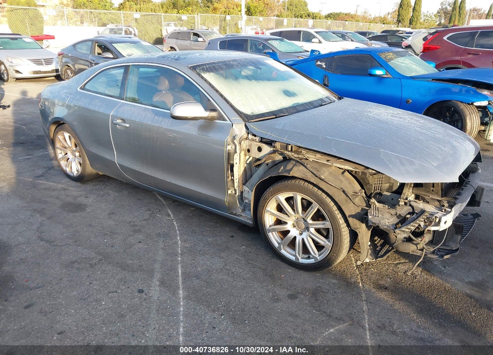 2011 AUDI A5 2.0T PREMIUM VIN: WAULFAFR7BA048726