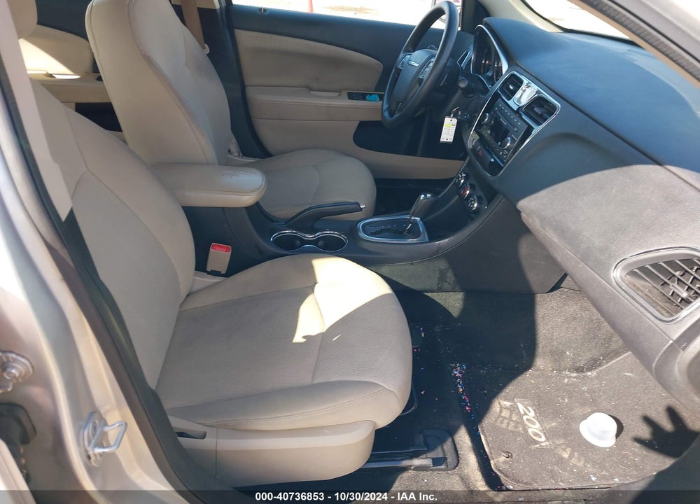 2012 CHRYSLER 200 LX VIN: 1C3CCBAB0CN319104