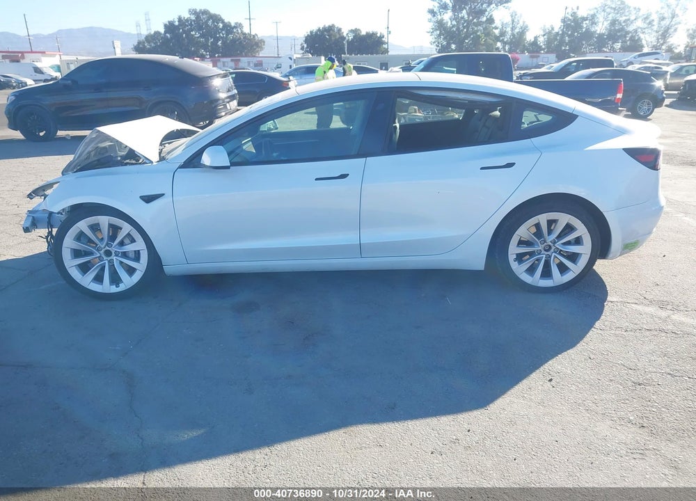 2023 TESLA MODEL 3 REAR-WHEEL DRIVE VIN: 5YJ3E1EAXPF550758