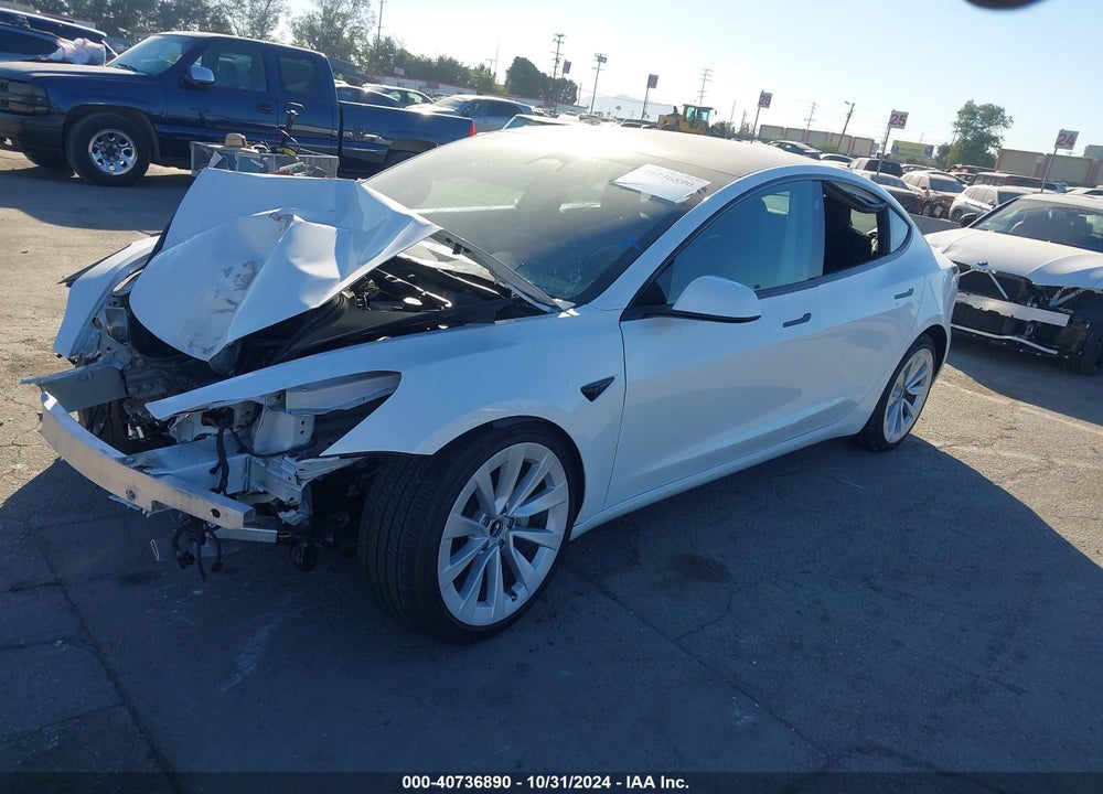 2023 TESLA MODEL 3 REAR-WHEEL DRIVE VIN: 5YJ3E1EAXPF550758