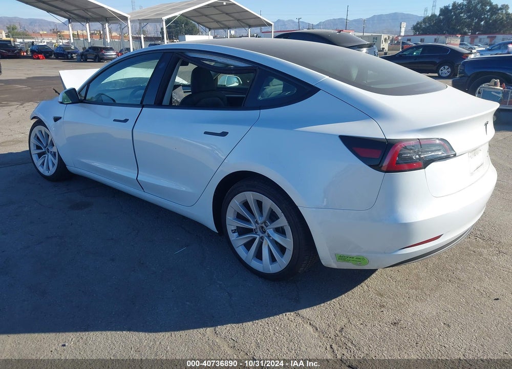 2023 TESLA MODEL 3 REAR-WHEEL DRIVE VIN: 5YJ3E1EAXPF550758