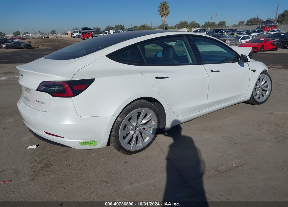 2023 TESLA MODEL 3 REAR-WHEEL DRIVE VIN: 5YJ3E1EAXPF550758
