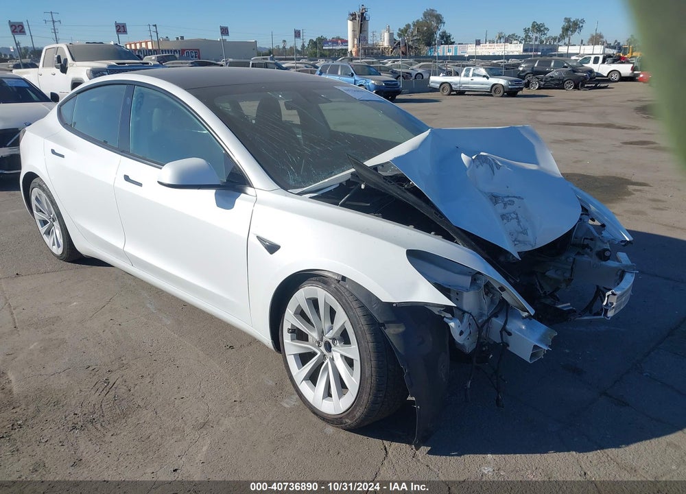 2023 TESLA MODEL 3 REAR-WHEEL DRIVE VIN: 5YJ3E1EAXPF550758