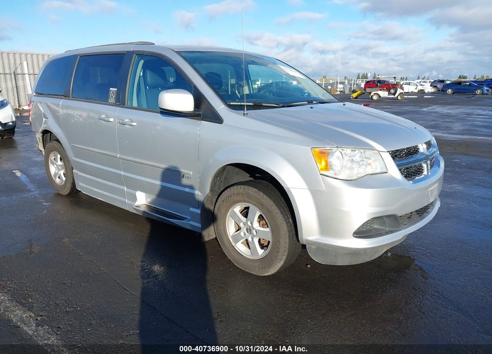 2012 DODGE GRAND CARAVAN SXT VIN: 2C4RDGCG4CR319361
