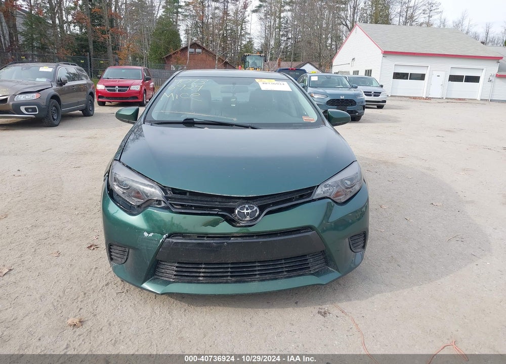 2016 TOYOTA COROLLA LE VIN: 2T1BURHE2GC521612