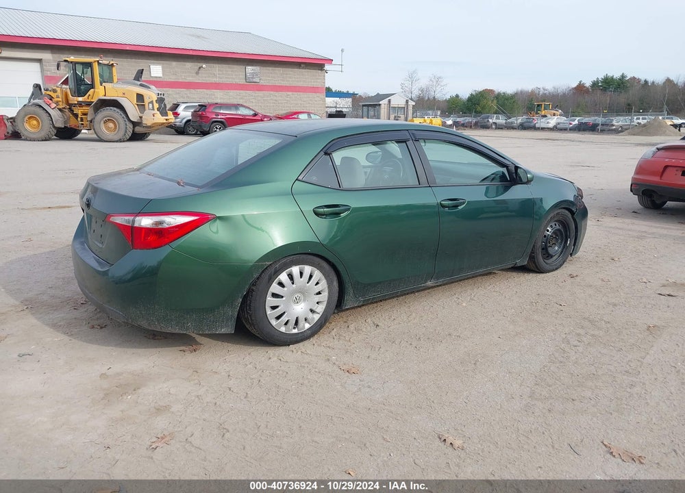2016 TOYOTA COROLLA LE VIN: 2T1BURHE2GC521612