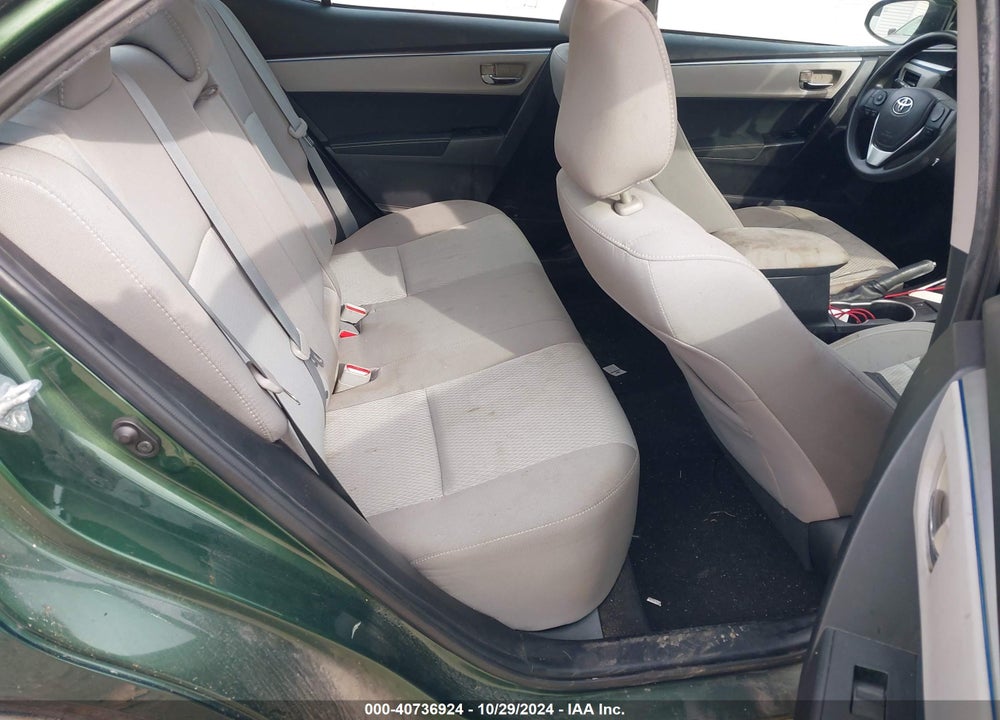 2016 TOYOTA COROLLA LE VIN: 2T1BURHE2GC521612