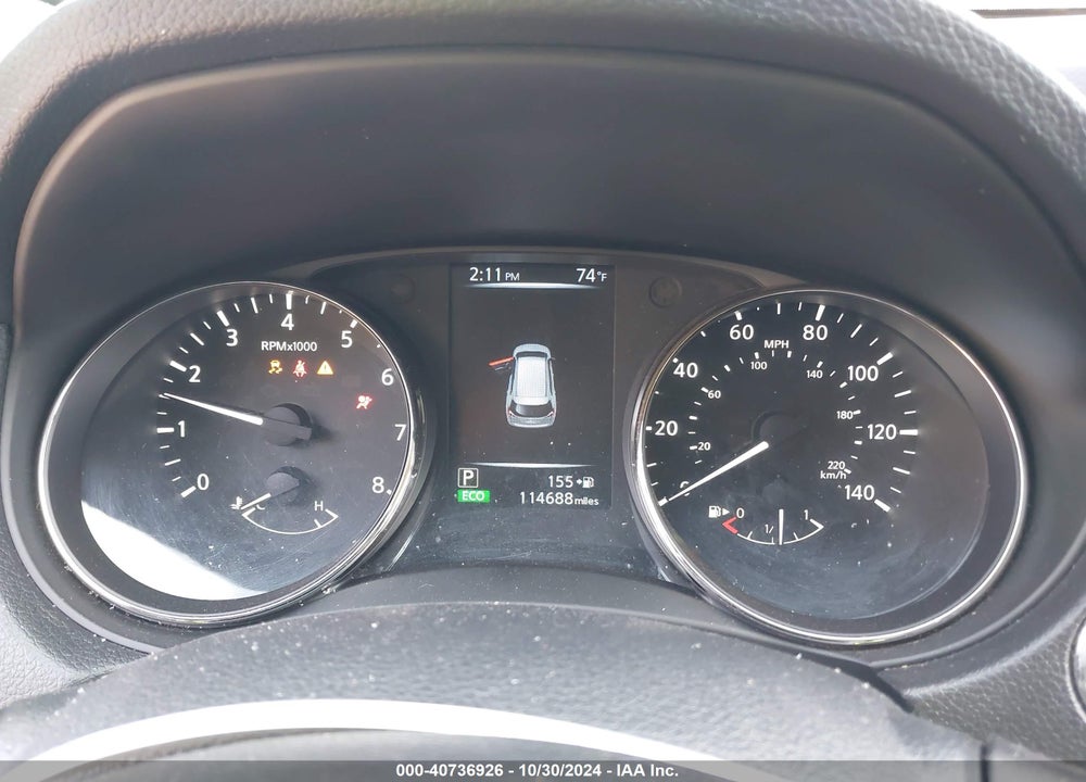 2017 NISSAN ROGUE SV VIN: KNMAT2MV6HP549167