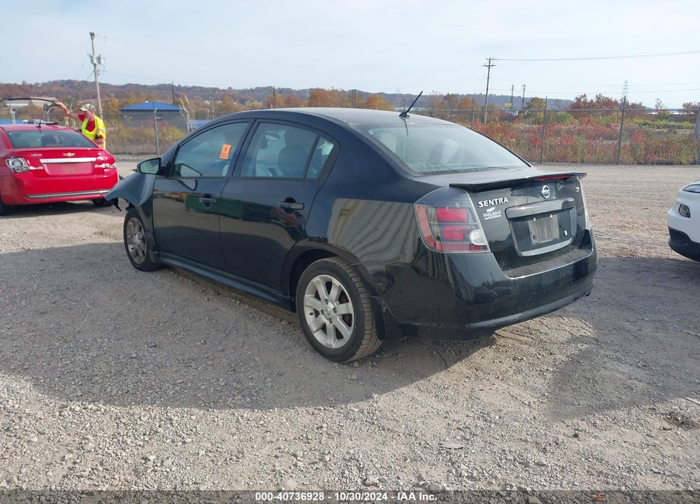 2011 NISSAN SENTRA VIN: 3N1AB6AP3BL634599