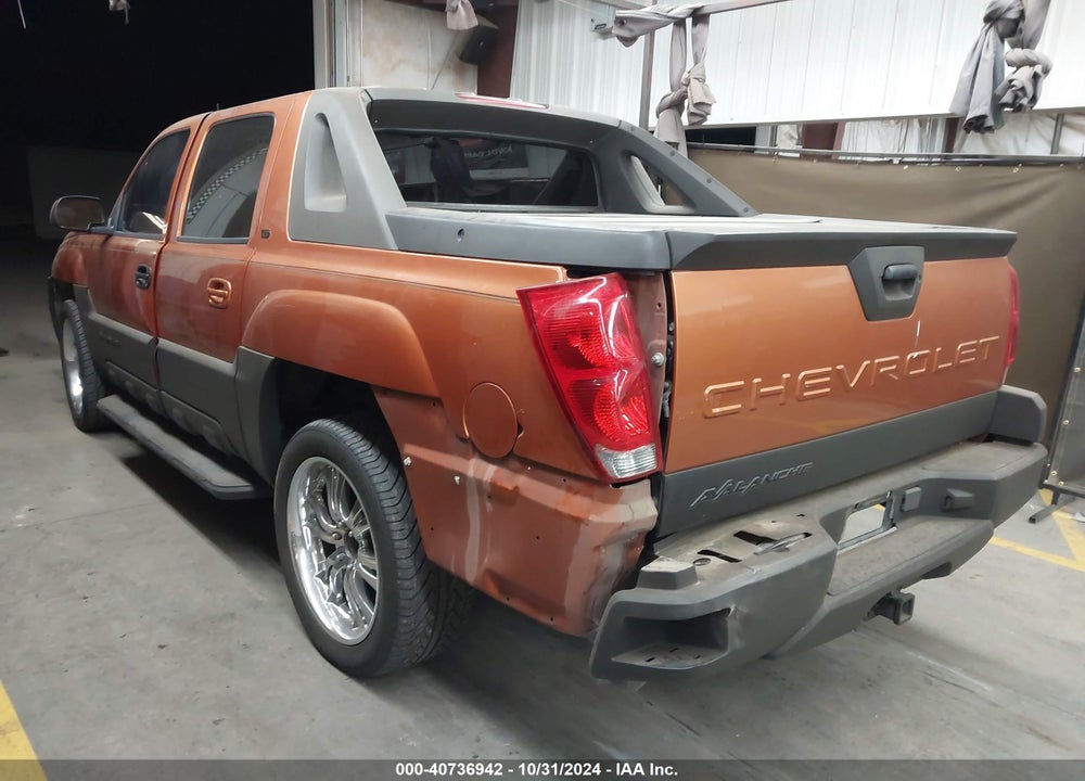 2005 CHEVROLET AVALANCHE 1500 Z66 VIN: 3GNEC12Z55G211252