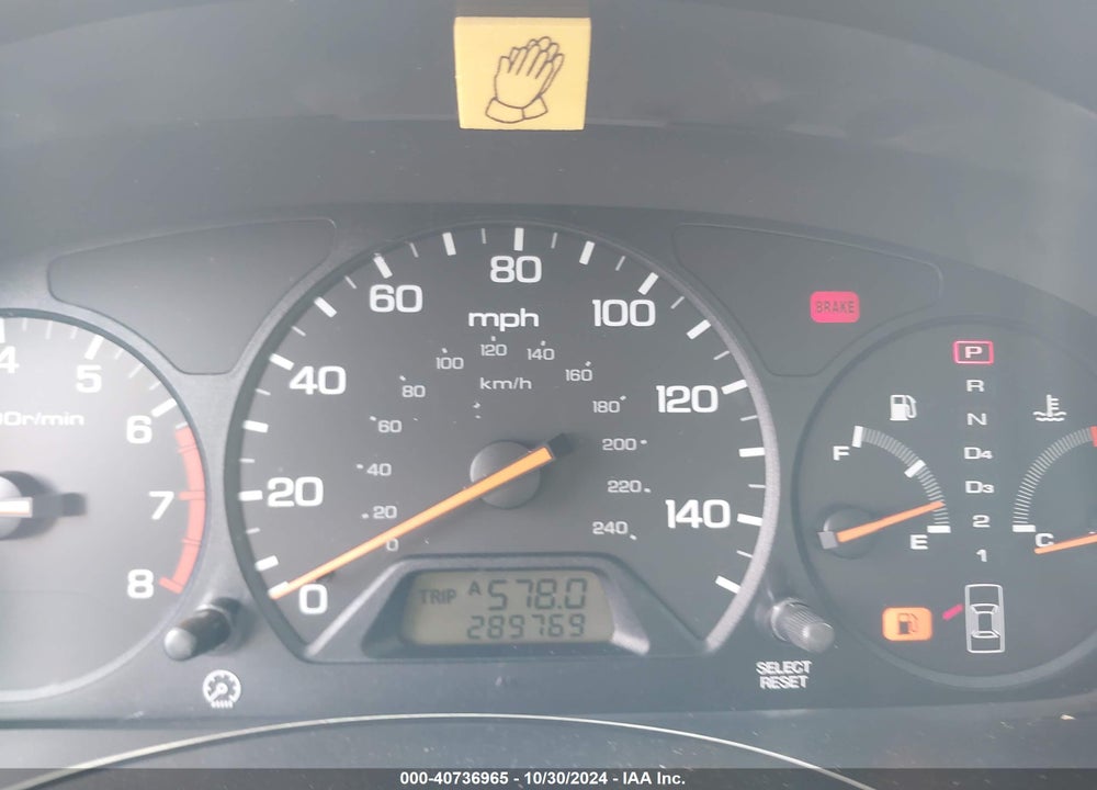 1998 HONDA ACCORD LX VIN: 1HGCG5642WA255799