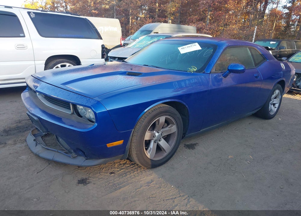 2012 DODGE CHALLENGER SXT VIN: 2C3CDYAG5CH294429