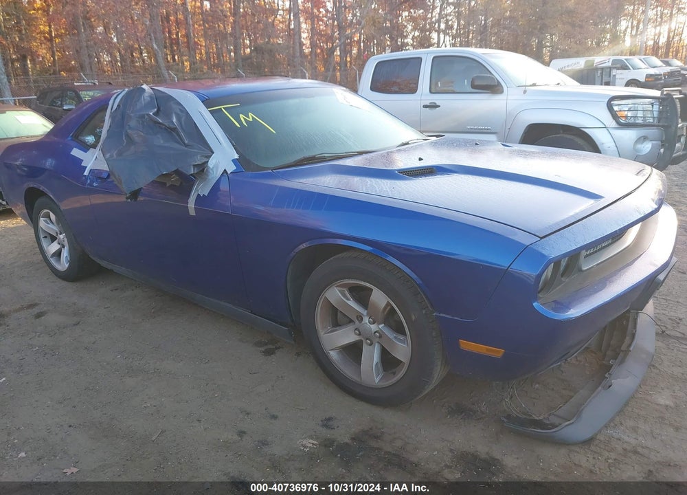 2012 DODGE CHALLENGER SXT VIN: 2C3CDYAG5CH294429