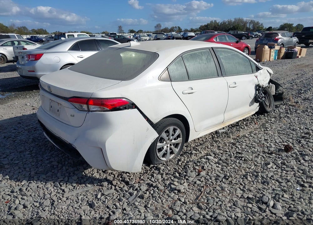2020 TOYOTA COROLLA LE VIN: JTDEPRAE7LJ102068