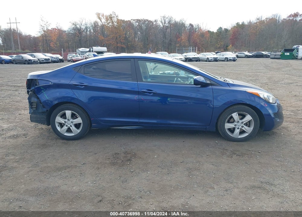 2013 HYUNDAI ELANTRA GLS VIN: KMHDH4AE0DU792916